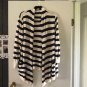 Striped cardigan